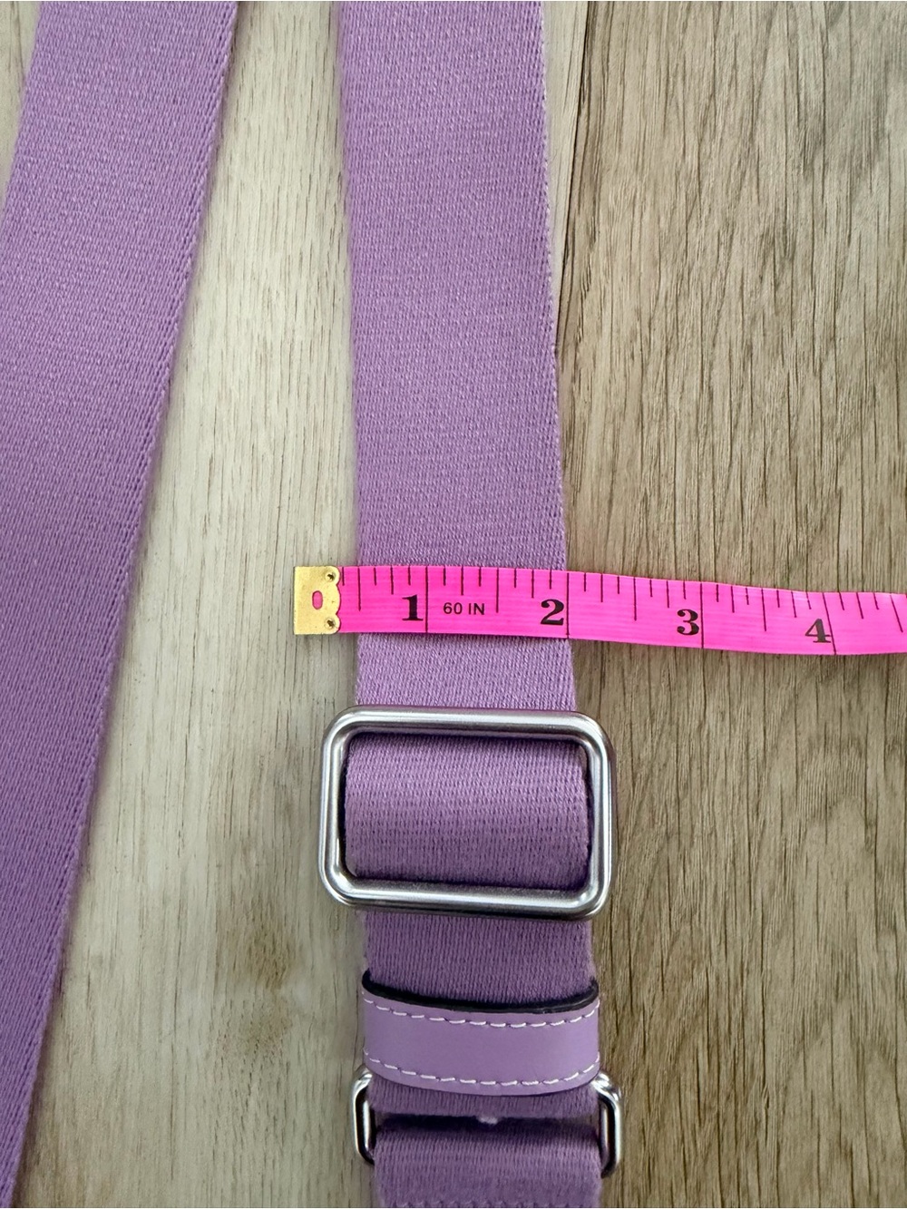 Coach Lavender /Purple Canvas
Adjustable Crossbody Strap with Silver Hardware - Picture 8 of 9
